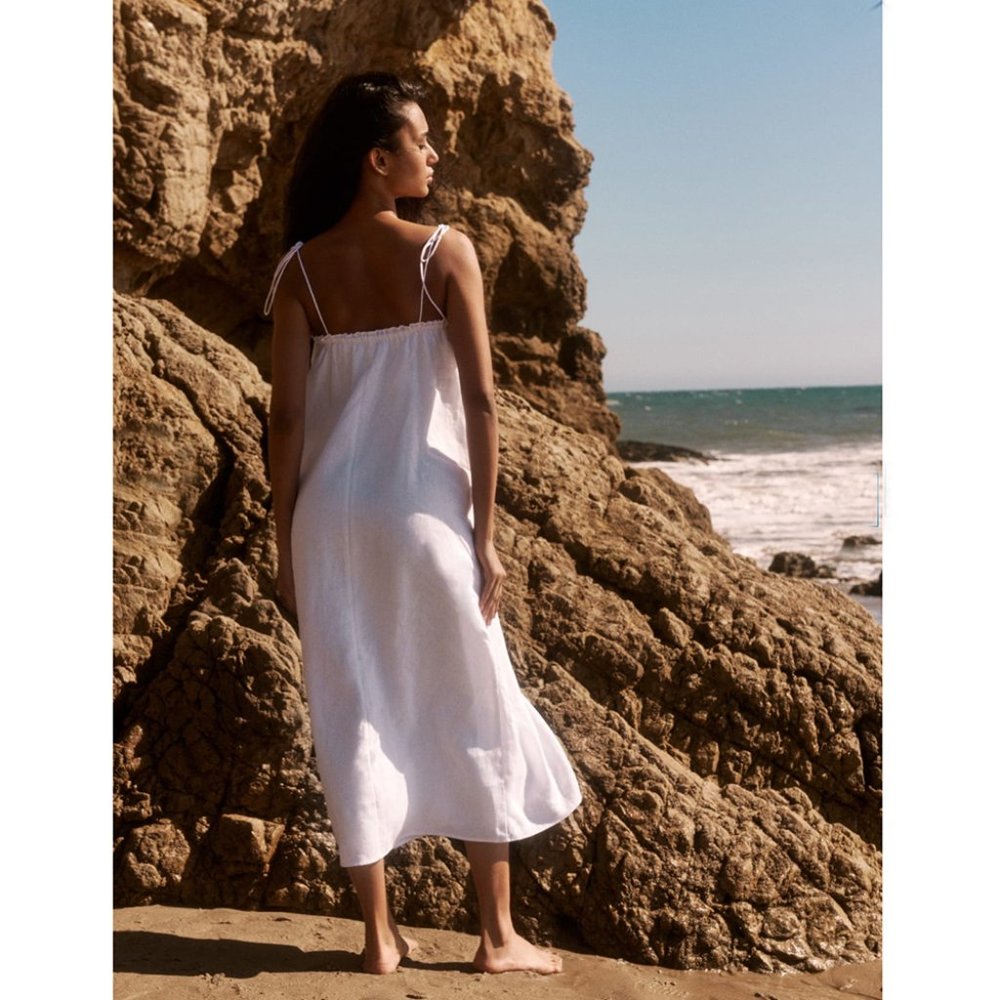 NWT Reformation | Janet Linen Dress - Picture 2 of 4